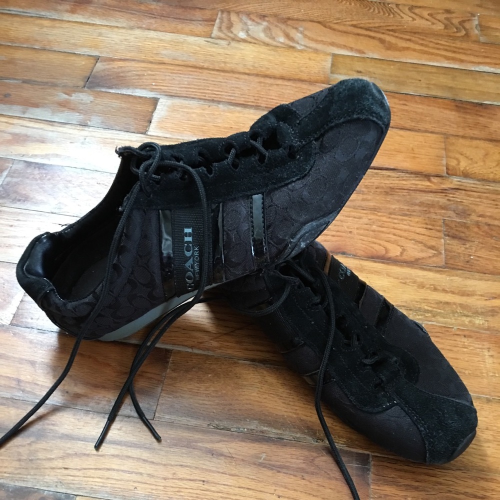 Authentic Coach size 8.5 athletic shoes
